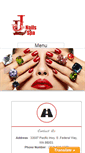 Mobile Screenshot of jl-nails.com