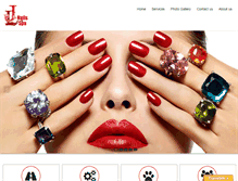 Tablet Screenshot of jl-nails.com